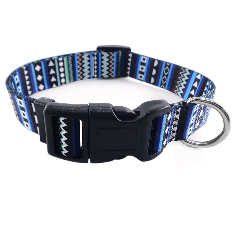 Soft durable nylon adjustable Dog collar